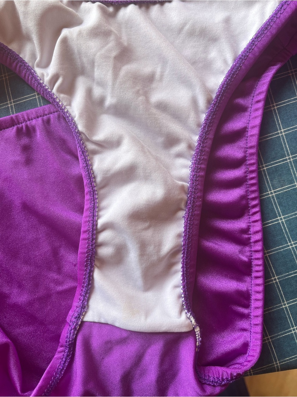 3 Piece Purple Bikini Set - Women's Swim - Picture 14 of 14